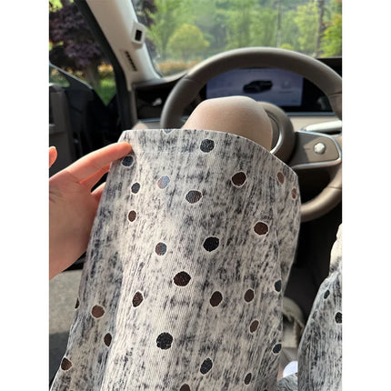 2026 Summer New Mens American Retro Polka Dot Print Colorful Loose Streetwear Outdoor Fashion Casual Sports Shorts