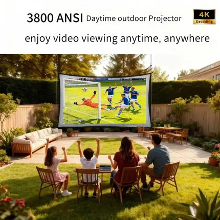 4K auto focus movie projector 3800 ANSI 2.4+5G wifi bluetooth 1080P full hd HDR android tv video daytime projector home theater
