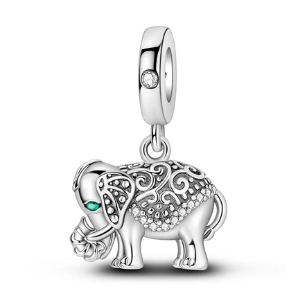 Charms 925 Sterling Silver Cute Cat Collection Charms Beads Paw Print Pendant Beads Fit Original DIY Bracelet Gift Women Jewelry
