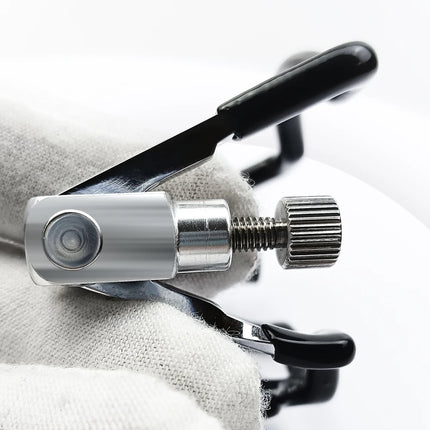 Adjustable Stainless Steel Mouth Gag with Tongue Depressor BDSM Bondage Restraint Oral Plug Adult Sex Toys for Couples