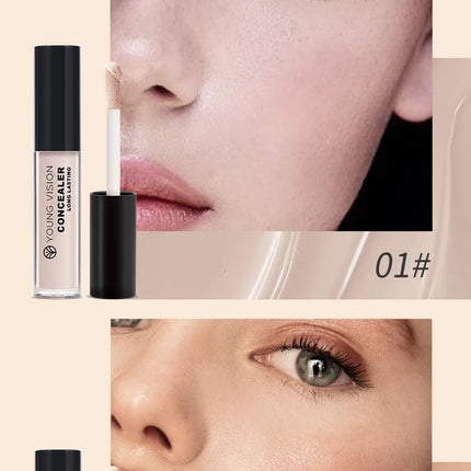 YOUNG VISION Matte Finish Soft-Focus Concealer Brightens complexion Waterproof Contouring concealer for sculpted definition