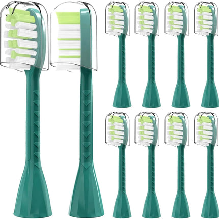 10Pack Toothbrush Replacement Heads Compatible with Philips One Series Sonicare Rechargeable Toothbrush HY1200/06 BD1003/AZ
