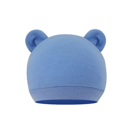 Baby Hats Unisex Infant Beanie Caps Warm Cotton Bear Hat Newborn