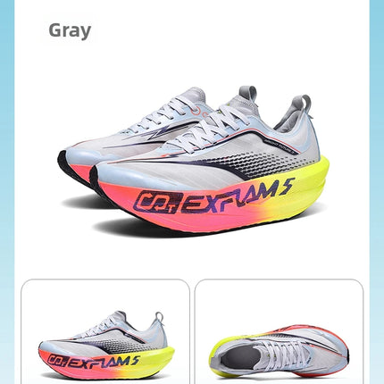 New Cushioning Running Shoes For Men Suitable Heavy Runners Lace Up Sports Women Non-slip Outdoor Athletic Male Sneakers