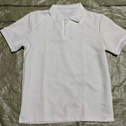 Mens Polo Shirt Summer Short Sleeve Male Polos Streetwear Man Tops Solid Color Poloshirt Brand Breathable Male Polo Shirts Men