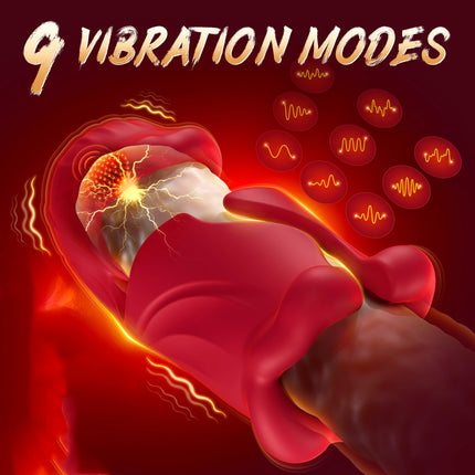 Openable Male Stroker Male Masturbator 360° Full-Surround Blowjob Penis Vibrator Adult Sex Toys for Men Dual Lip Grip Trainer