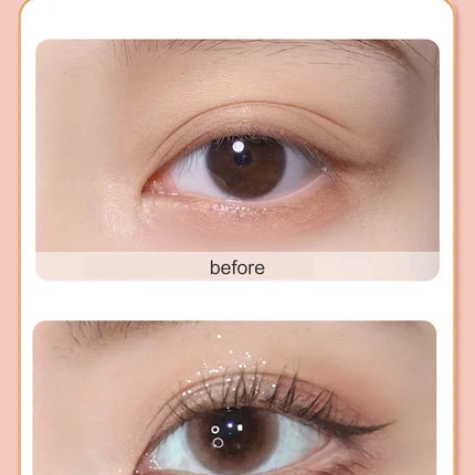 GECOMO Double-ended Lying Silkworm Pencil with 0.01mm Eyeliner Shimmer Eyeshadow Makeup