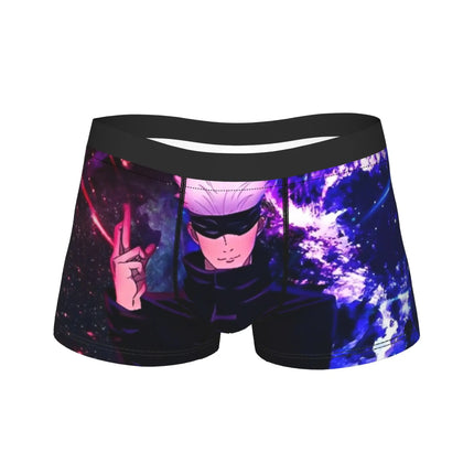 Humor Boxer Satoru Gojo Jujutsus Shorts Panties Briefs Men Underwear Kaisens Anime  Soft Underpants for Homme S-XXL