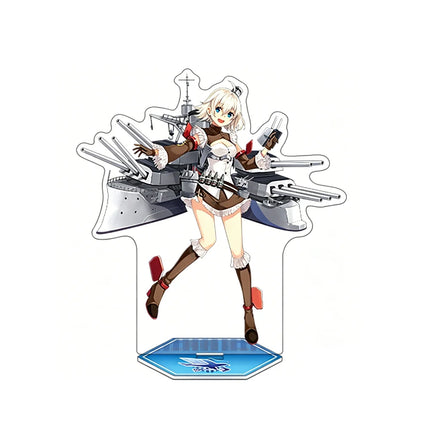 Azur Lane Acrylic Stand Keychain 2026 New Battle Ship Style Enterprise Belfast Takao Sovetsky Soyuz Character Merch