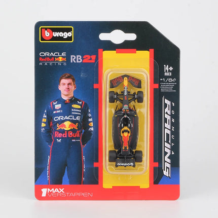 Bburago 1:64 2025 F1 Alloy Car Model SF25 RB21 W16 MCL39 Red Bull Mercedes Ferrari McLaren Formula Racing Diecast Toy