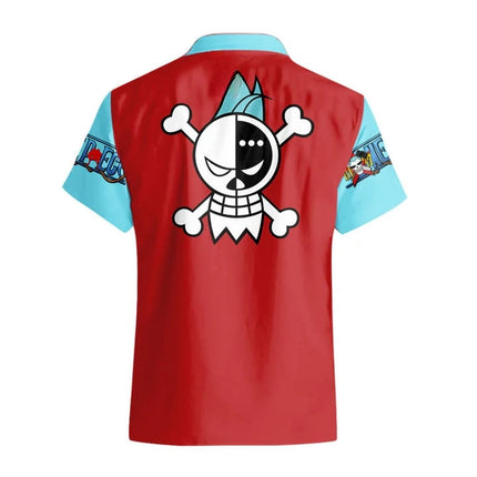 One Piece Hawaiian T-shirts – Roronoa Zoro Hawaiian T-shirtsmen's Summer Short Sleeve Printed Couple Shirt