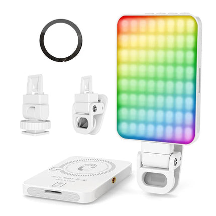 Magnetic Mini LED Ring Light Selfie Light For iPhone 17 16 15 Pro/15 Pro Max/14 Pro/14 Pro Max/13 Pro/Pro Max Streaming