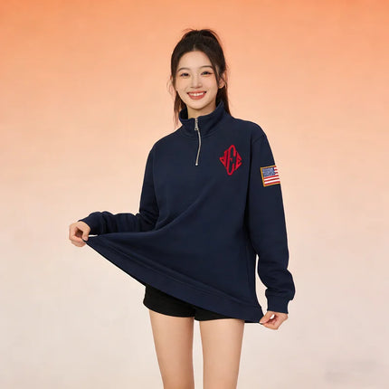Harajuku Y2K New Hip Hop Joker Best Sell Spot Pullover Hoodie Women Street Casual Loose Retro Sweatshirt Unisex Punk Warm Hoodie