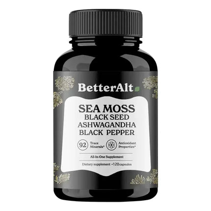 Sea Moss Supplements Help Maintain Energy, Stamina and Overall Well-being, Daily Performance and Immune Health