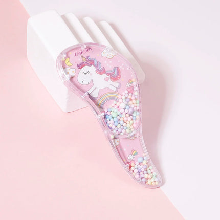 portable anti-static cartoon comb massage hair brush massage hair brush comb salon accessories Special for real hair wigs