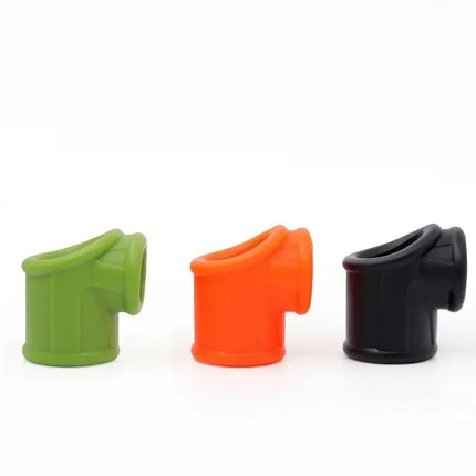 Soft Liquid Silicone Penis Cock Ring Ball Stretcher Scrotum Testis Restraint Male Ejaculation Delay Sex Toys for Men Adult Games