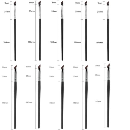 Upgrade Blade Eyeliner Brush Ultra Thin Fine Angle Flat Eyebrow Brush Under The Eyes Place Makeup Brush Precise Detail Brush