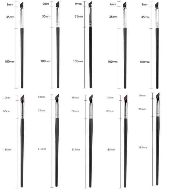 Upgrade Blade Eyeliner Brush Ultra Thin Fine Angle Flat Eyebrow Brush Under The Eyes Place Makeup Brush Precise Detail Brush