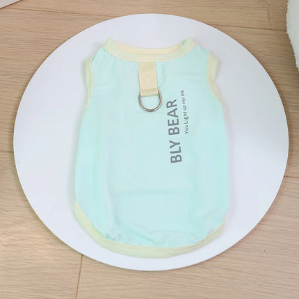 Cooling Dog Cat Vest Summer - Breathable Mesh UV Protection Sleeveless Shirt, Ice Silk Pet Cooling Jacket for Hot Weather