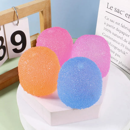 Frosted Ice Cube Shaped Fidget Toy Square Stress Relief Ball for Anxiety ADHD Squishy Squeeze Toy Gift for Adults