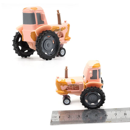 NEW Disney Pixar Car Collection Toy | Lightning McQueen Frank Tractors 1:55 Diecast Metal Alloy Model Car | Kids Birthday Gift