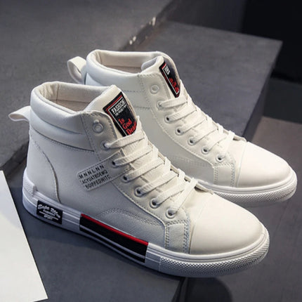 2025 new Breathable Soft Sole Men's Casual Sports Shoes Korean Fashion Student Jogging Shoes Youth Board Shoes