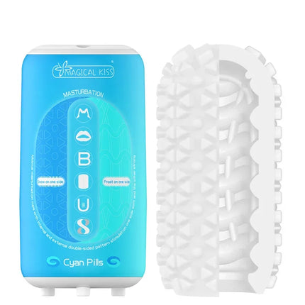 Reusable Masturbator Oral Anal Masturbation Vagina Pocket Pussy Adult Games Soft Tight Penis Endurance Exercise Toys for Male