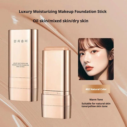 Double Ended Foundation Stick Long-lasting Non-tarnishing Effect Eraser Foundation Make-up Stick Foundation Makeup Concealer