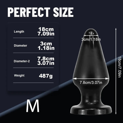Anal Plug with Suction Cup Beads Anal Butt Plug Soft Silicone Anus Dilation Sex Toys for Women Men Buttplug Adult Sex Product