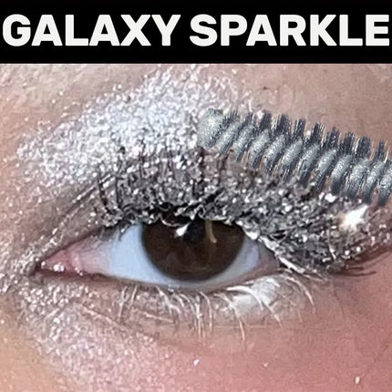 5 Colors Sparkling Mascara Gold Diamond Glitter Pearlescent Waterproof Fast Dry Eyelash Curl Extension Colorful Mascara Makeup