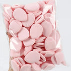 50Pcs-Pink-Round