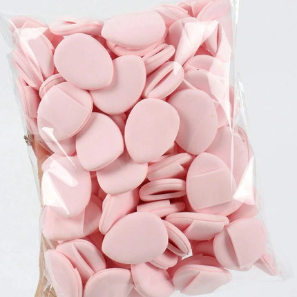 10/50Pcs Finger Cushion Powder Puff,With Air Cushion Powder Puff, Latex-Free Blending Sponge And Makeup Puff