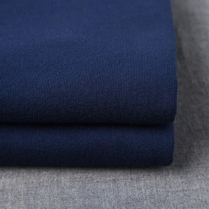 Good Quality Zip Hooded Women And Men Sweatshirt Navy Blue Cotton Casual Street Wear Loose Y2k Spring Autumn Solid Hoodie Jacket