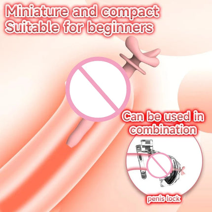 Silicone Penis Plug Urethral Dilation Catheter Delayed Ejaculation Male Restraint Training Couples Flirting Sex Toy 18+