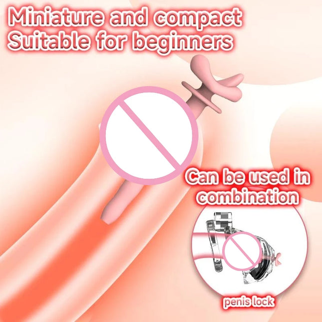 Silicone Penis Plug Urethral Dilation Catheter Delayed Ejaculation Male Restraint Training Couples Flirting Sex Toy 18+