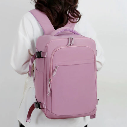 Backpack Women's Work Commuting Travel Multifunctional Computer 16inch Water-Repellent Large Capacity Student School Bag Business Meeting Registration Travel