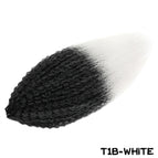 T1B-White / 20inches-50cm / 3Pcs/Lot