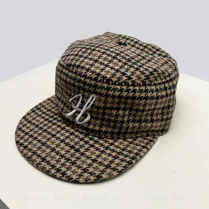 New Men Women Retro Letters Thousand Bird Leopard Print Baseball Hats Sunshade Flat Top Versatile Personal Peaked Caps Fashion