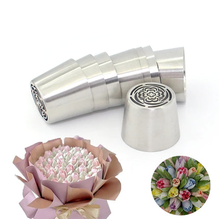 Extra Large Russian Piping Tip-Giant 3D Flower Nozzle for Dramatic Cake Designs Create Massive Buttercream Flowers in 1 Squeeze