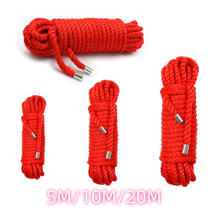Exotic Shibari Accessories Handcuffs Bondage Rope 5M/10M/20M for Men & Women Fetish Slave RolePlaying Binder Restraint Touch Fun