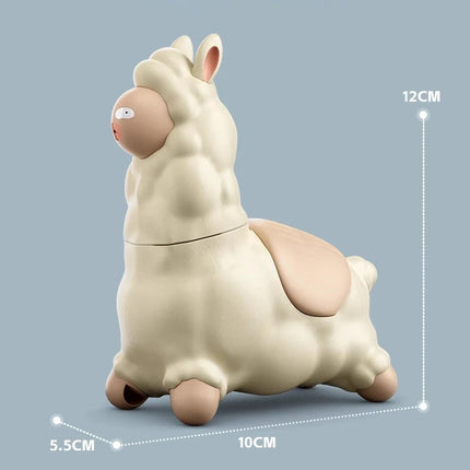Spitting Llama Water Toy Squirt Gun Alpaca Interactive Water Sprayer with Head-Shaking Summer Backyard Beach Bathtub Water Play