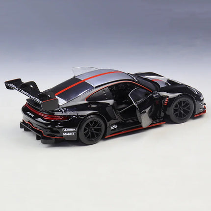 Bburago 1:24 Porsche 911 GT3 R Alloy Sports Car Model Diecast Metal Track Racing Car Vehicle Model High Simulation Kids Toy Gift