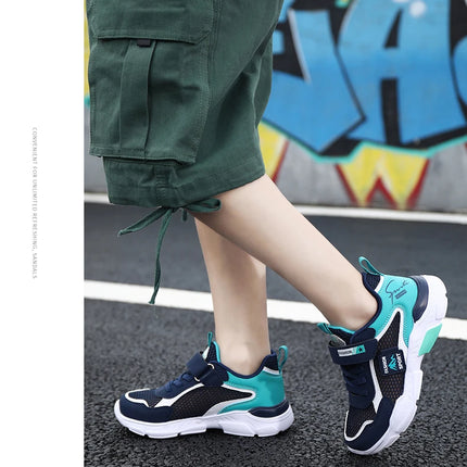 Single Net Children's Shoes Boys Sneakers Summer Breathable Non-slip Surface Girls Casual Tennis Sports Running Outdoor Shoes