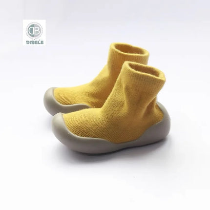 Baby Walking Shoes Spring and Autumn Children's Solid Color Anti-Slip Children's Shoe Socks Floor Socks for Boys and Girls