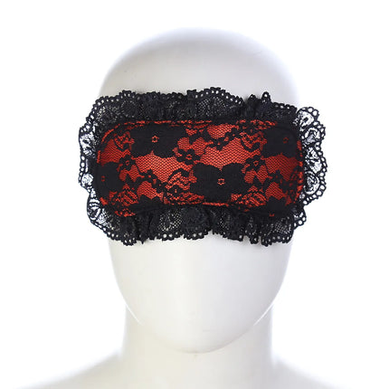 Bdsm Sex Eye Mask Fetish Party Masquerade Lace Blindfold Bondage Sexy Toys for Couples Exotic Accessories Shading Sleep Eyeshade