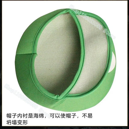 Super Mario Children Hat Peaked Cap Mario Bros Cosplay Prop Dress Up Supplies Hot Game Cute Caps Party Favors Kid Birthday Gift