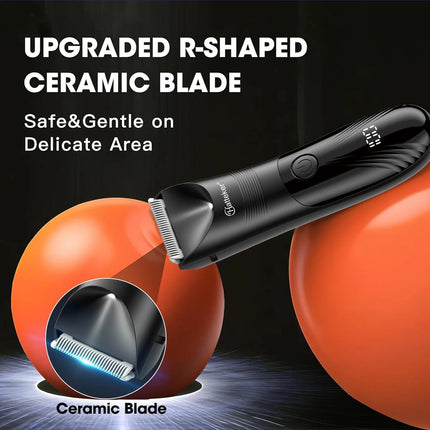 Hatteker Multi-Functional Hair Trimmer for Man Shaver Private Clip Set New Model Body Hair Removal Tool Kit