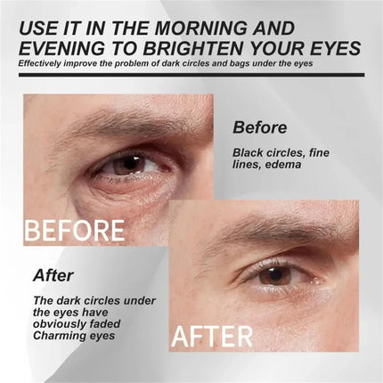 Instant Eye Bag Removal Cream Collagen Anti-Wrinkle Fade Fine Lines Firming Skin Anti Dark Circle Puffiness Brighten Eye Care