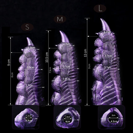 YOCY Silicone G -Spot Stimulation Finger Sleeves Clitoris Massage Sex Toys For Women Sex Delay Couples Games Delay Sleeve