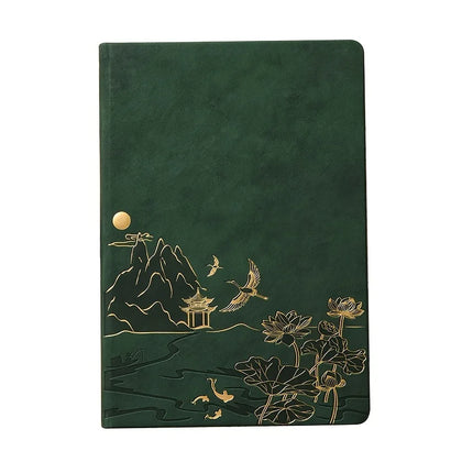 A5 Work Notepad Gift Box Set, Equipped with Pen & Refill 100 Pages Writing Notebook,Ideal for Office Meeting Record Teacher Gift